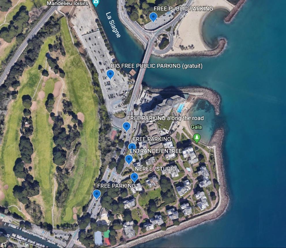 Garden And Beach Sea View Apartment Cannes Mandelieu エクステリア 写真